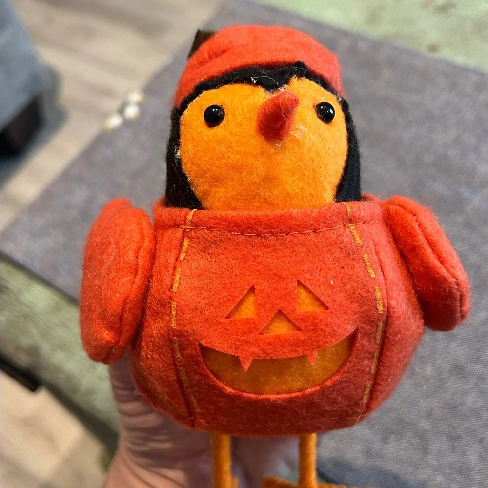 Target Gourdo Hyde and Eek! Pumpkin Halloween 2017 Jack o Lantern Bird featherly